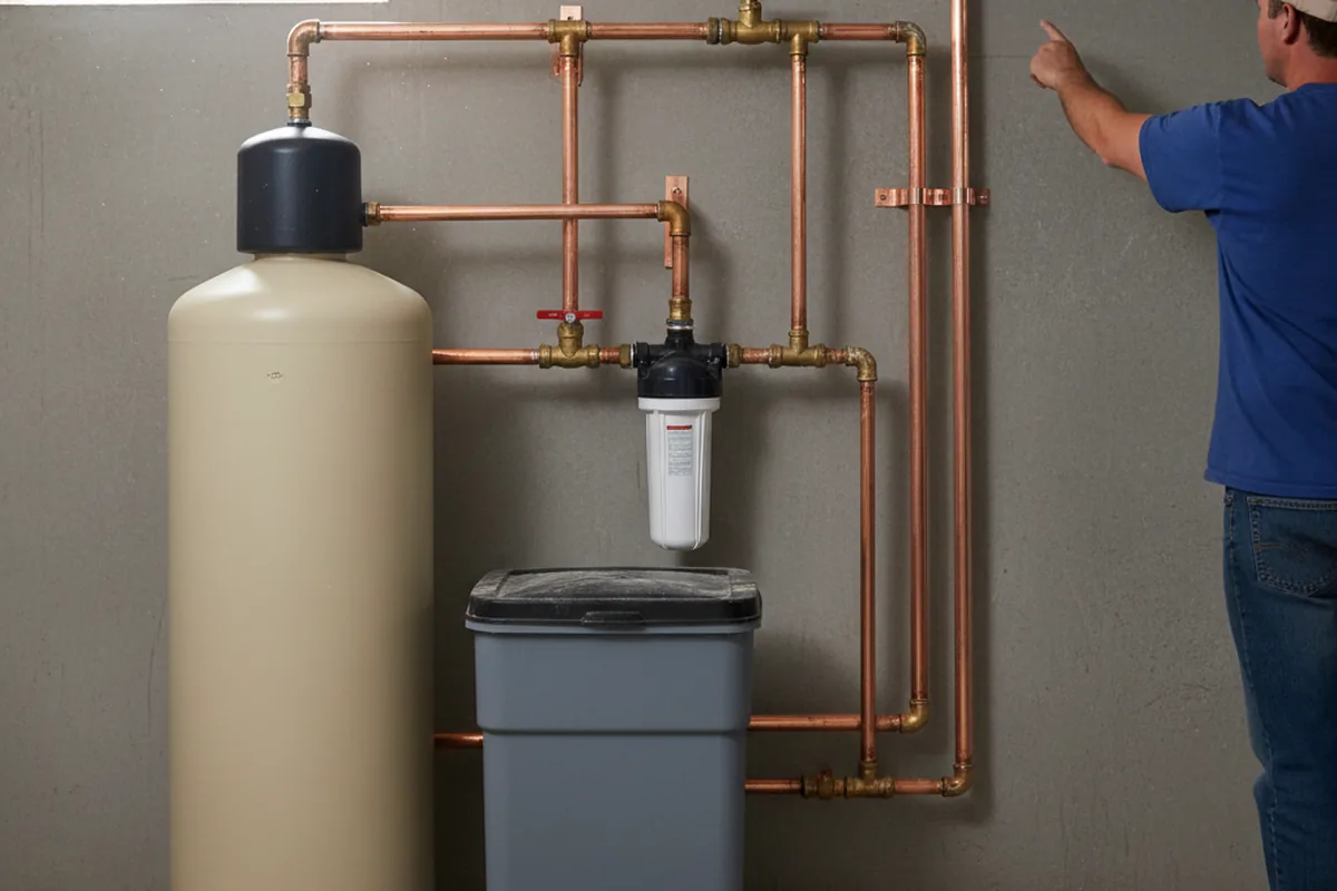 Whole-house water treatment system installed in Hyde Park